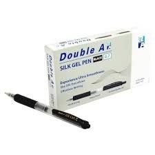 Double A Silk Gel Pen 0.7 Black